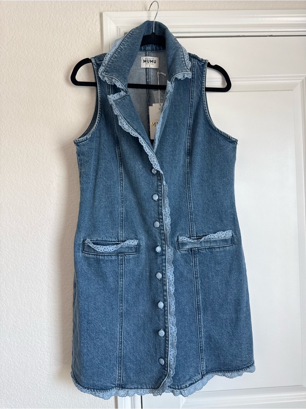 Show Me Your Mumu denim dress